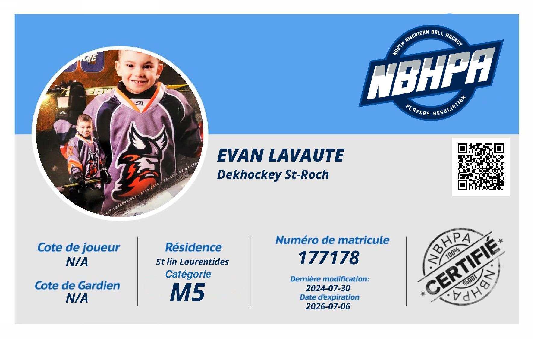 Evan Lavaute