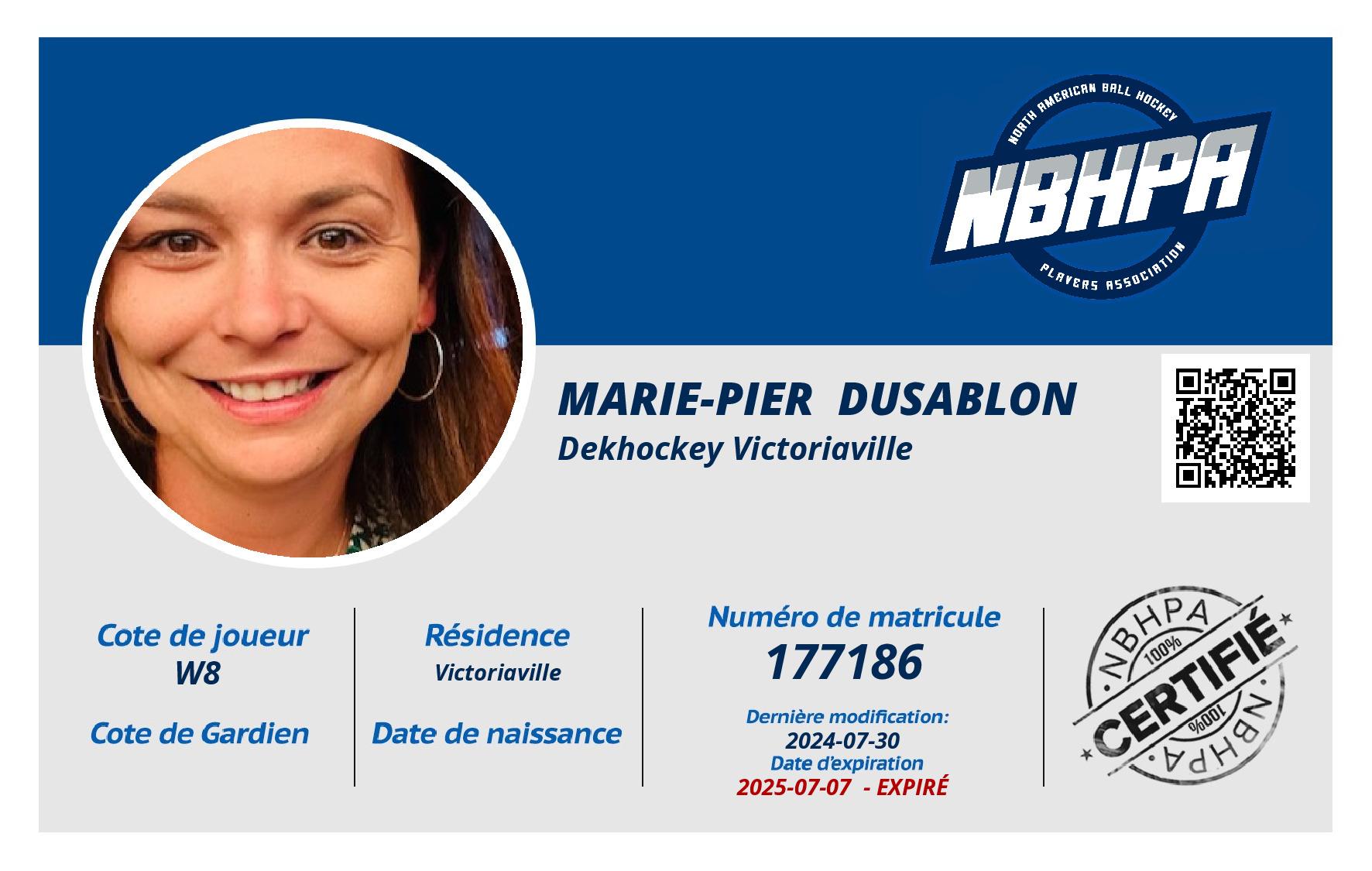 Marie-Pier  Dusablon