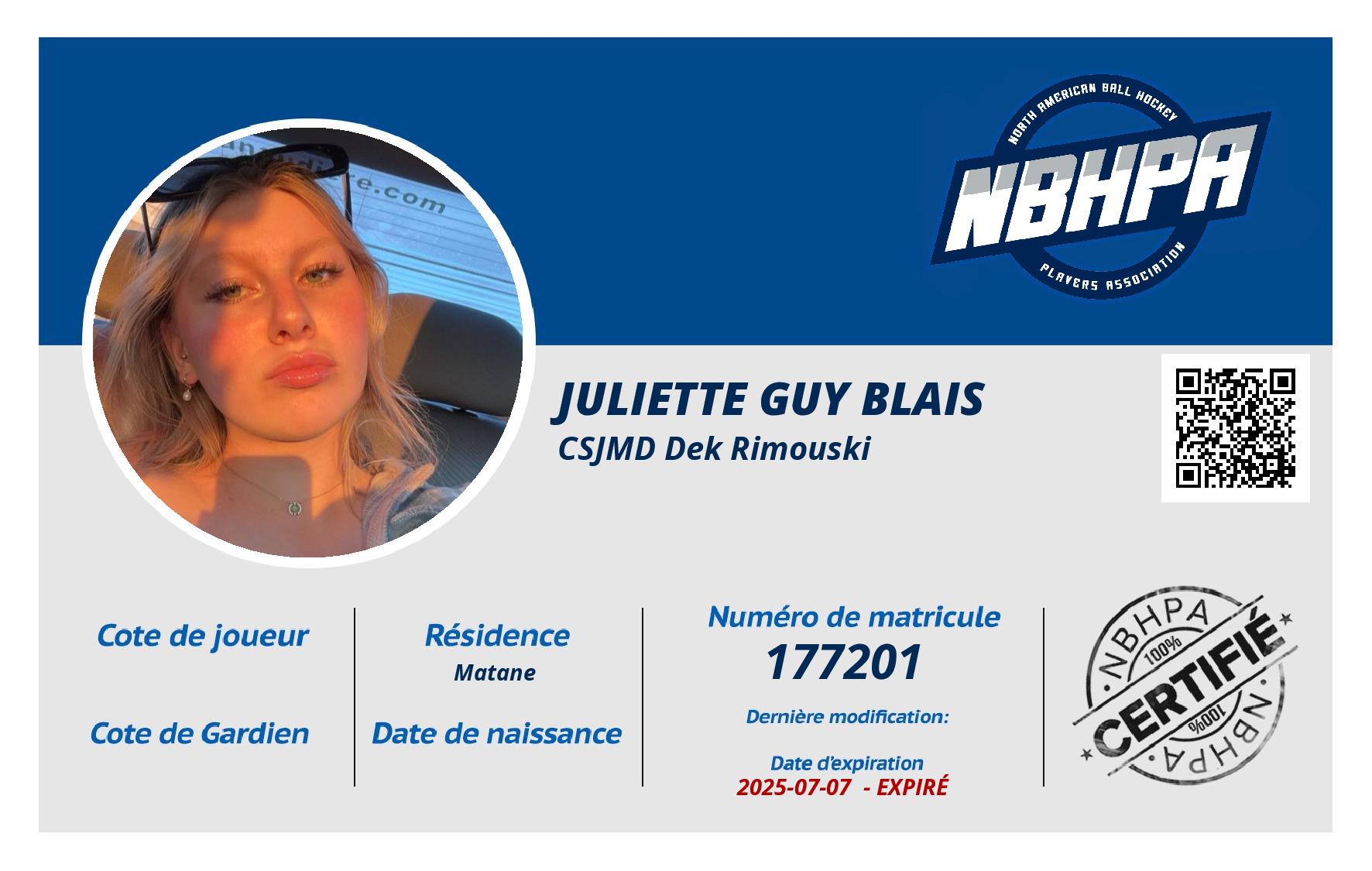 Juliette Guy blais