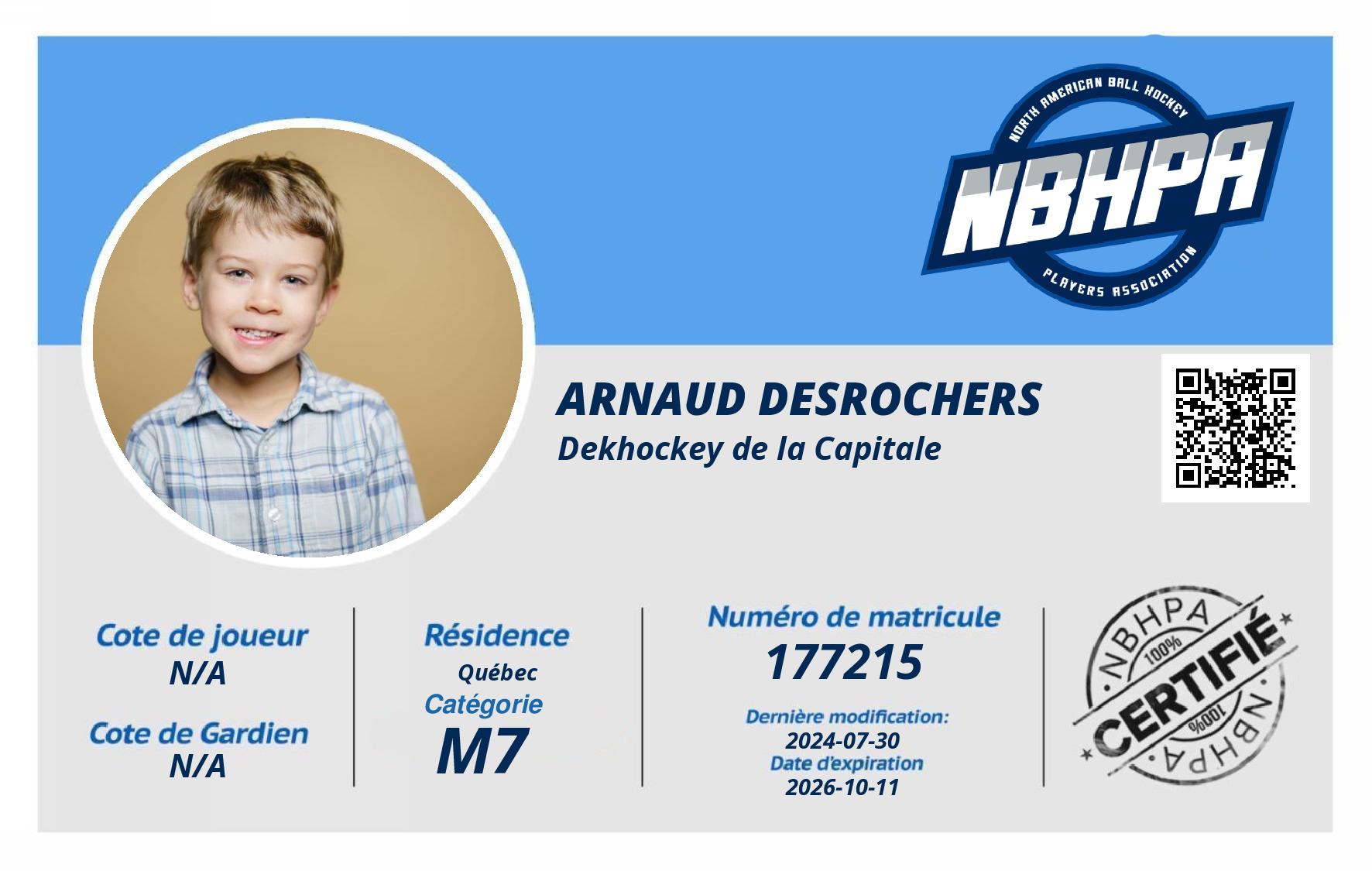 Arnaud Desrochers