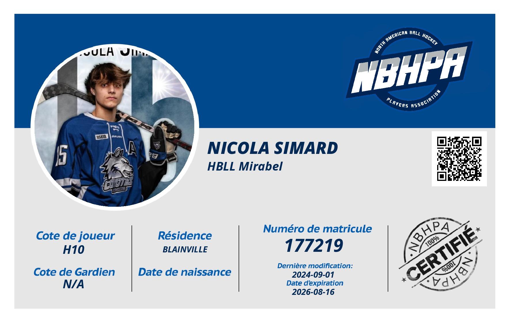 Nicola Simard
