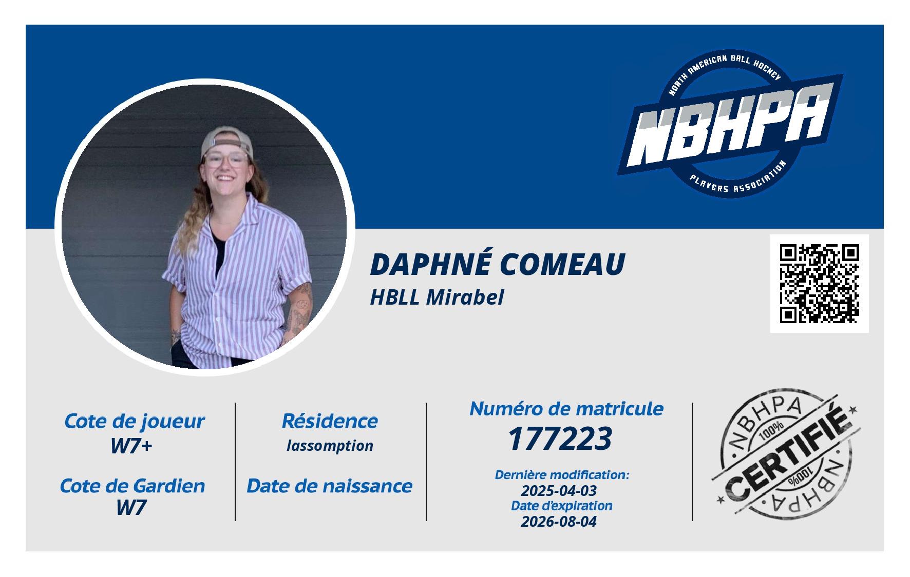 Daphné Comeau