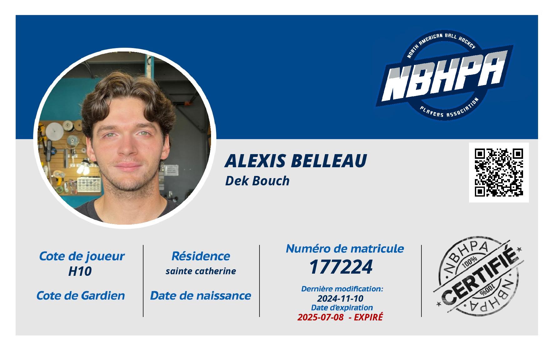 alexis belleau