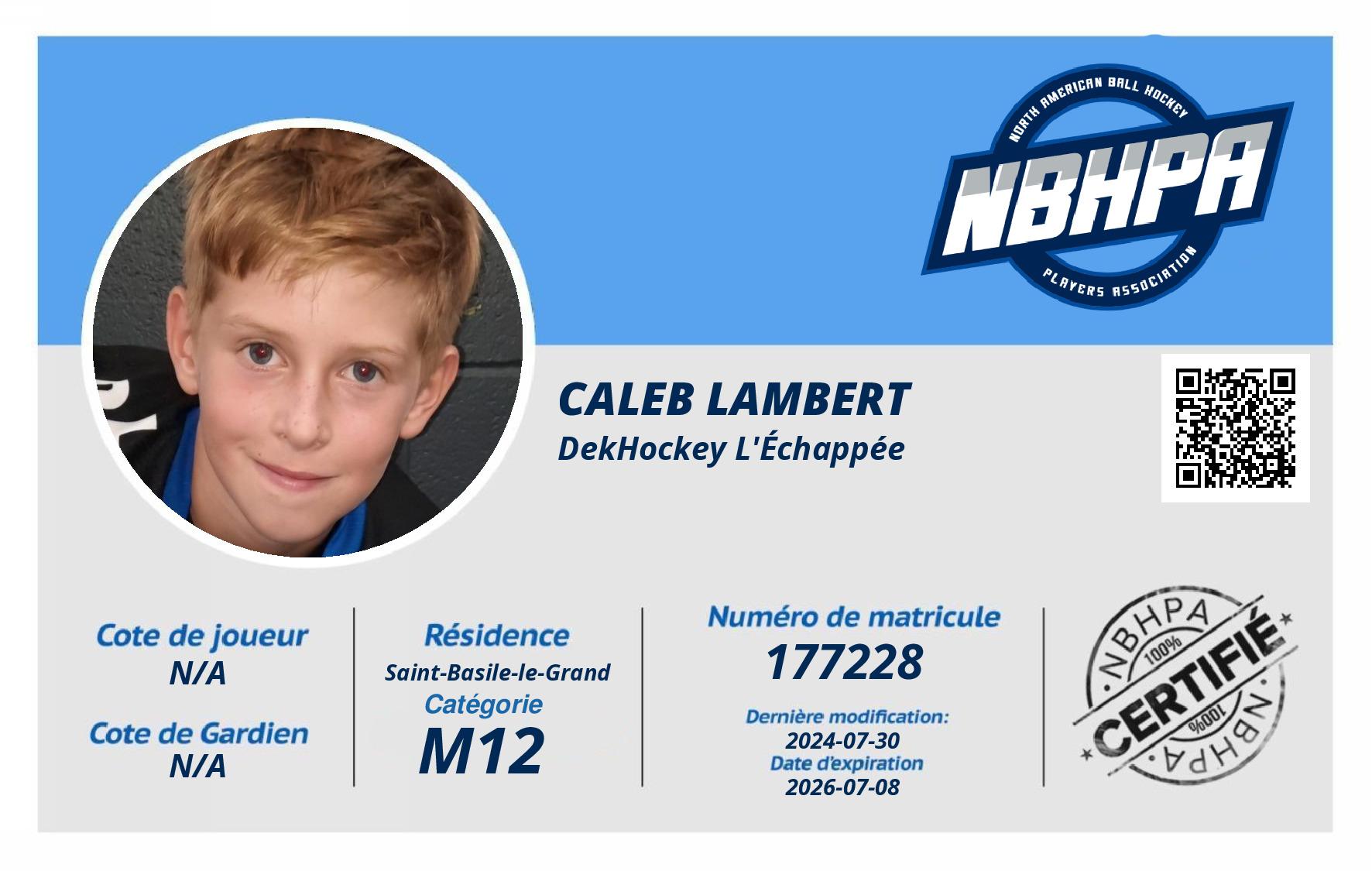 Caleb Lambert