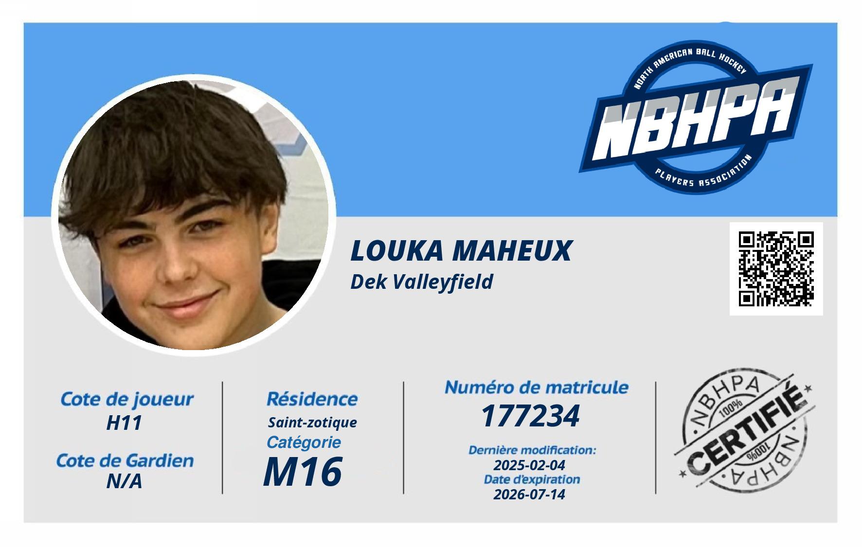 Louka Maheux