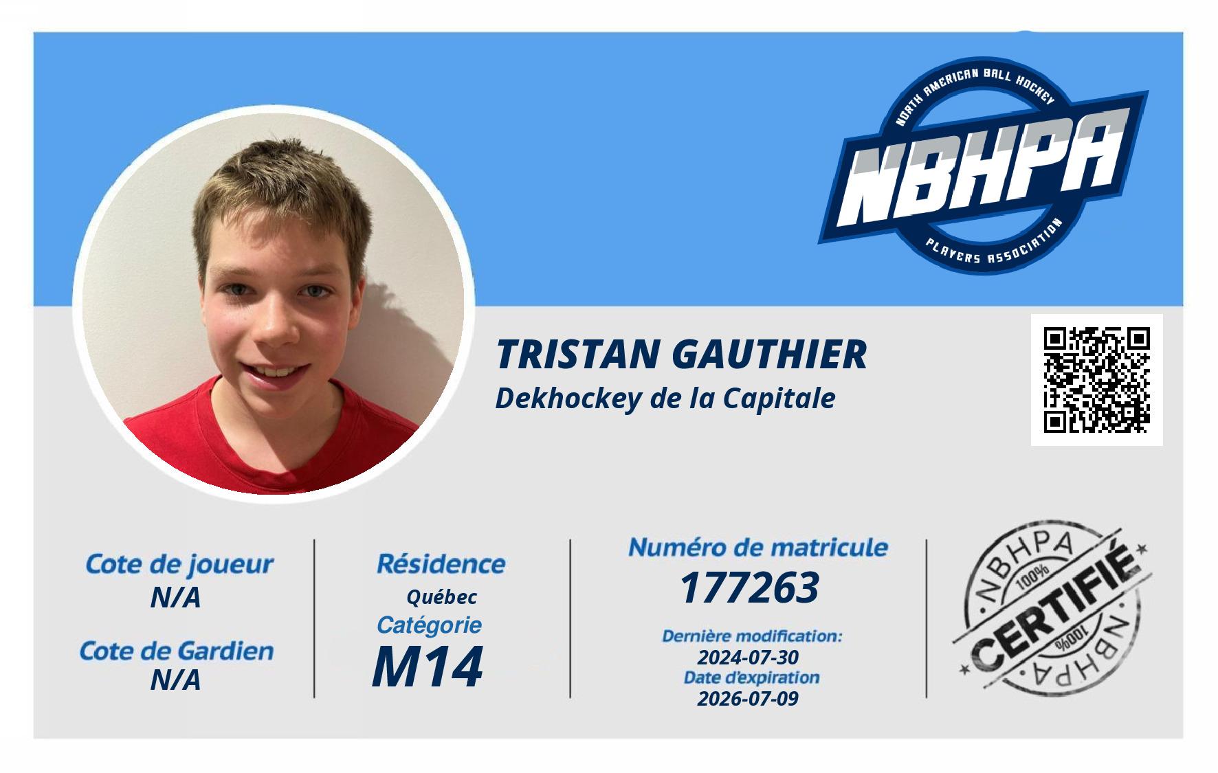 Tristan Gauthier