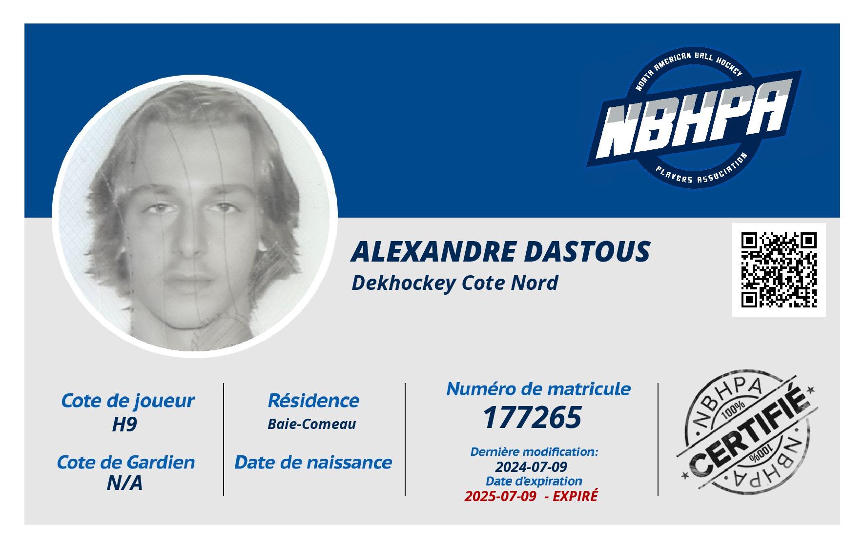 Alexandre Dastous