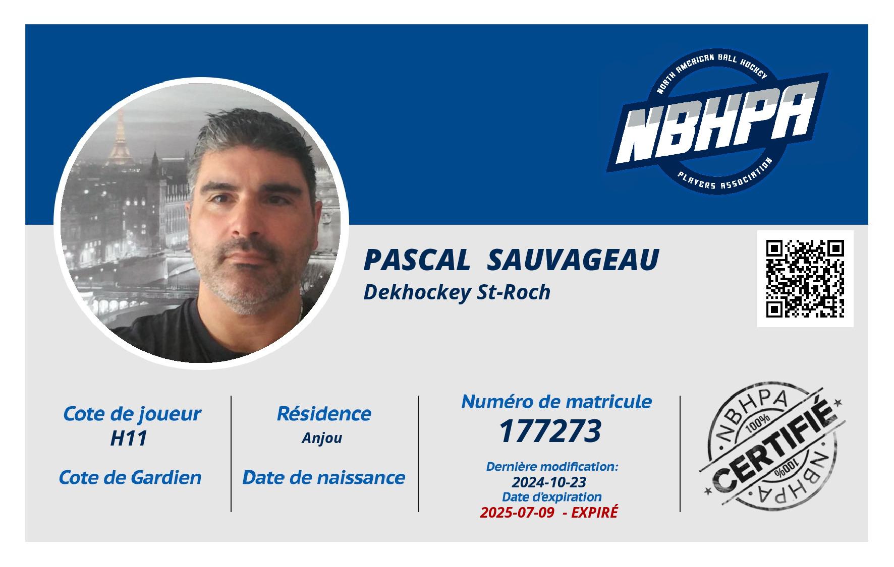 Pascal  Sauvageau 