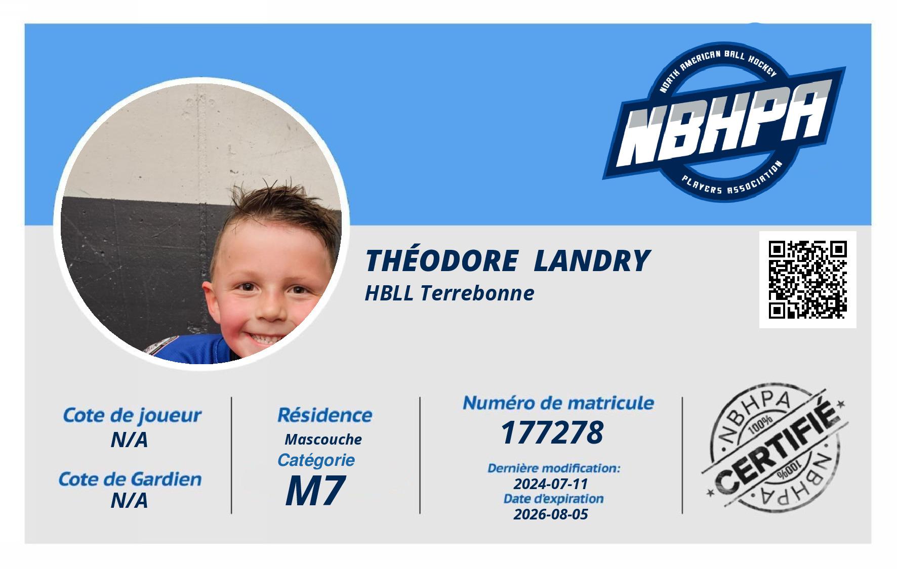 Théodore  Landry 