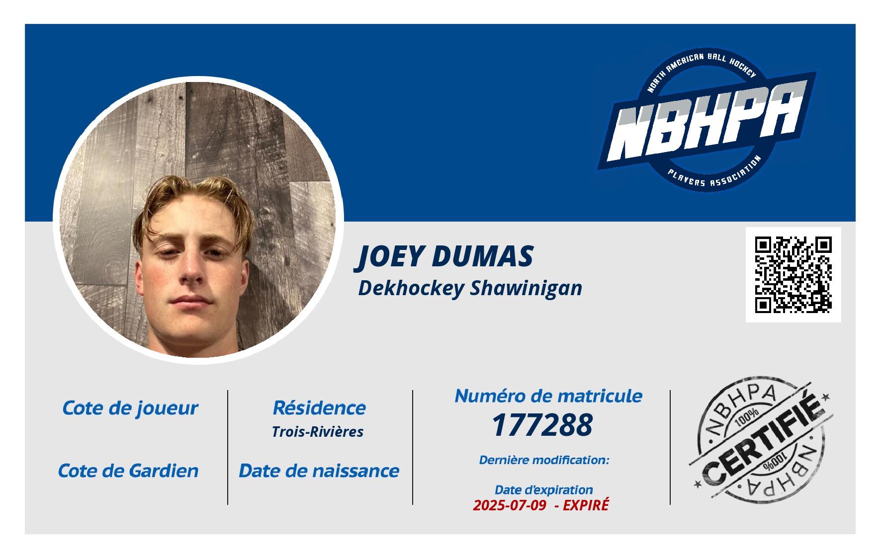 Joey Dumas