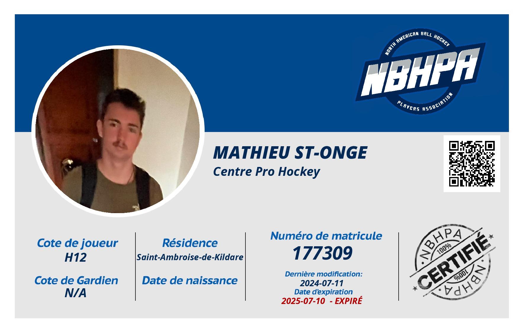 Mathieu St-onge