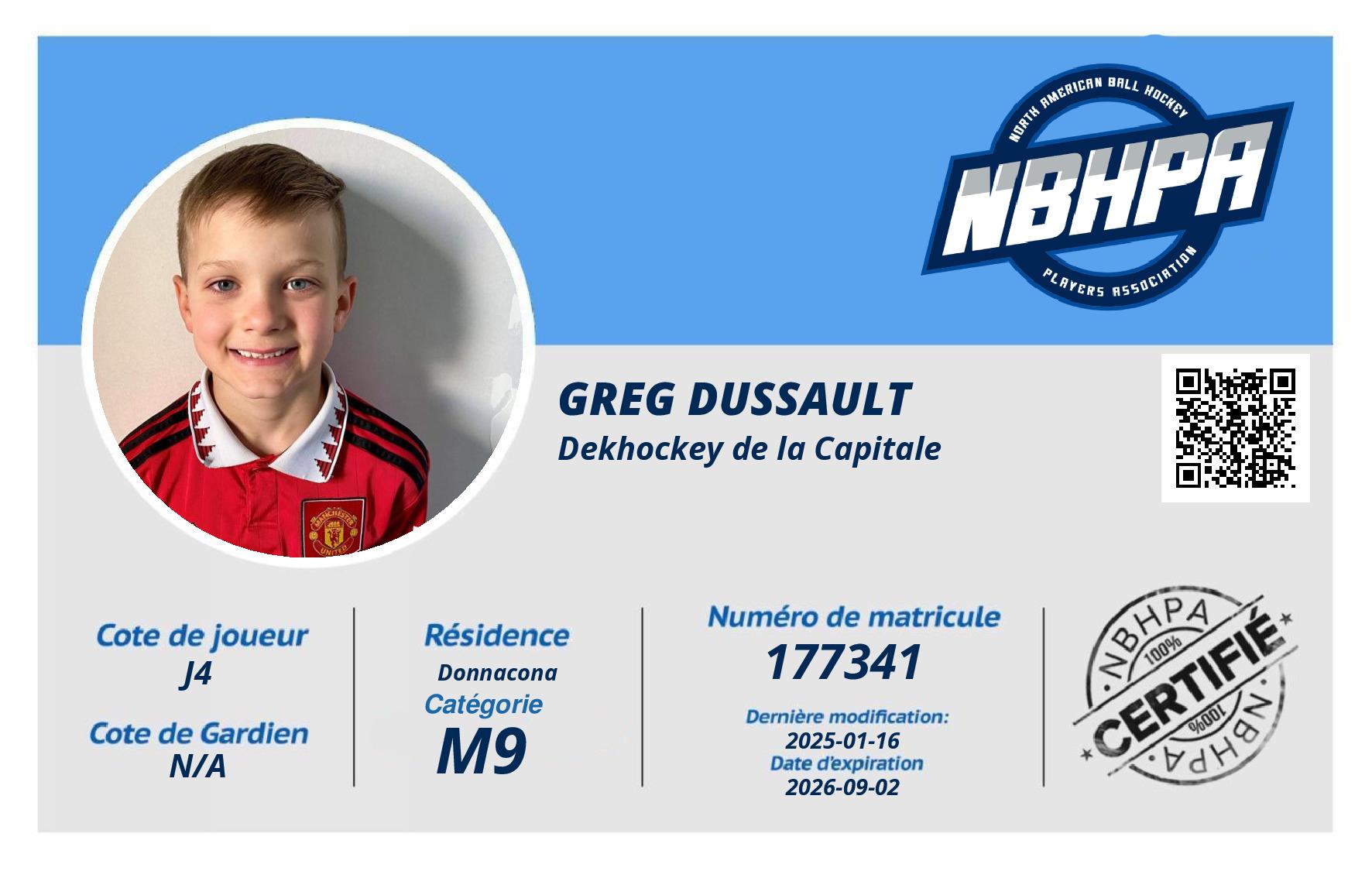 Greg Dussault