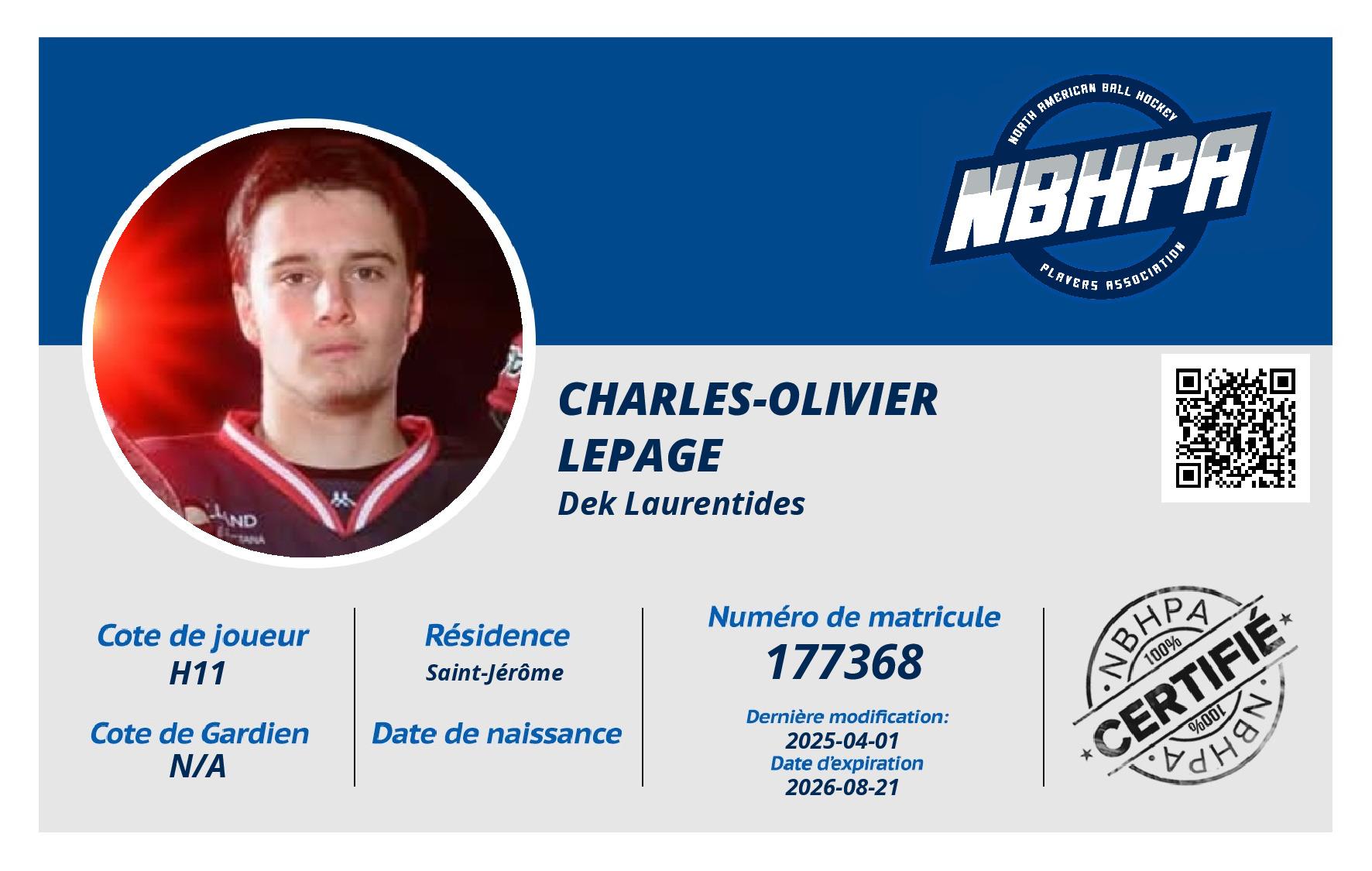 Charles-Olivier  Lepage 