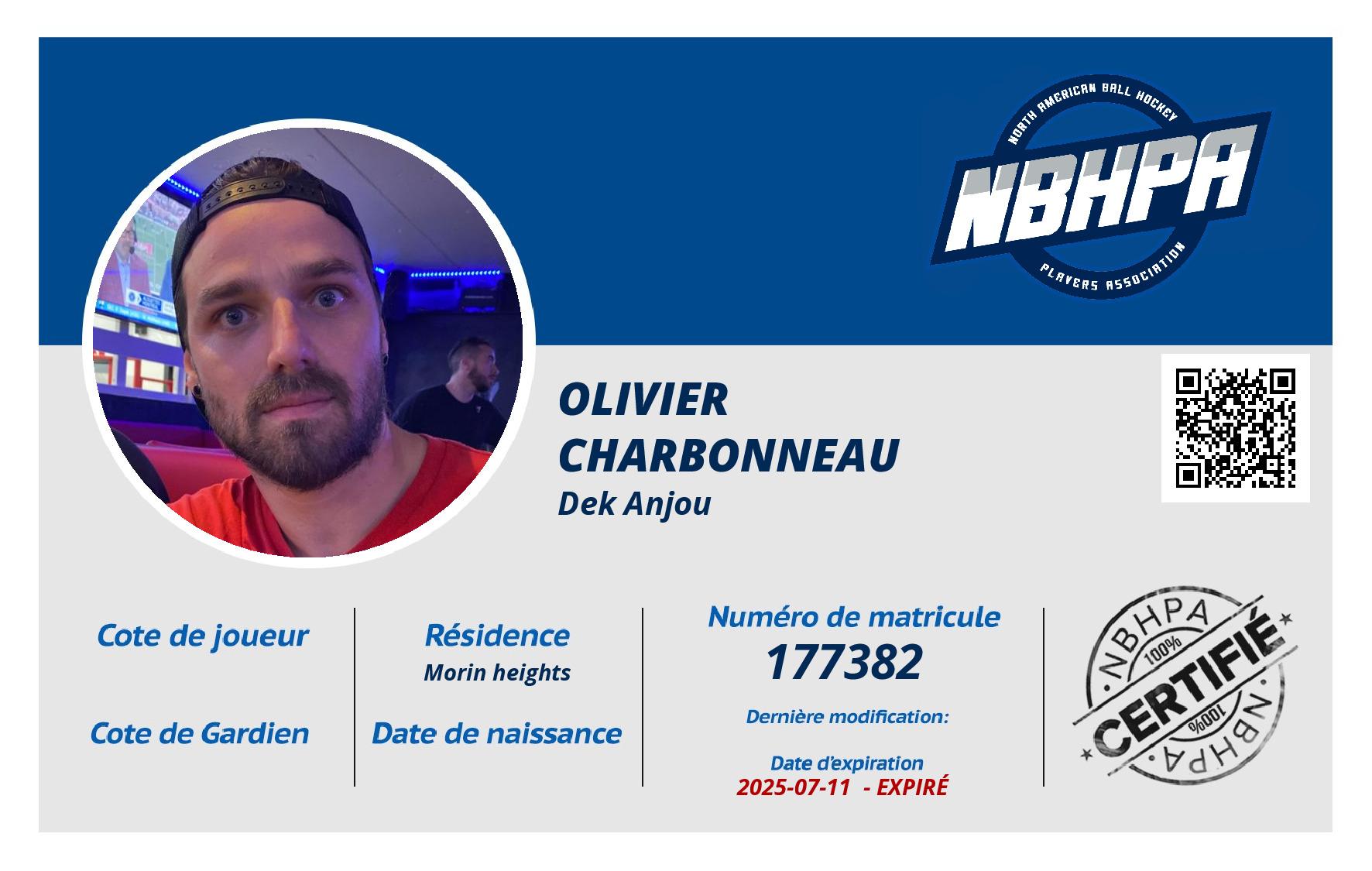 Olivier  Charbonneau 