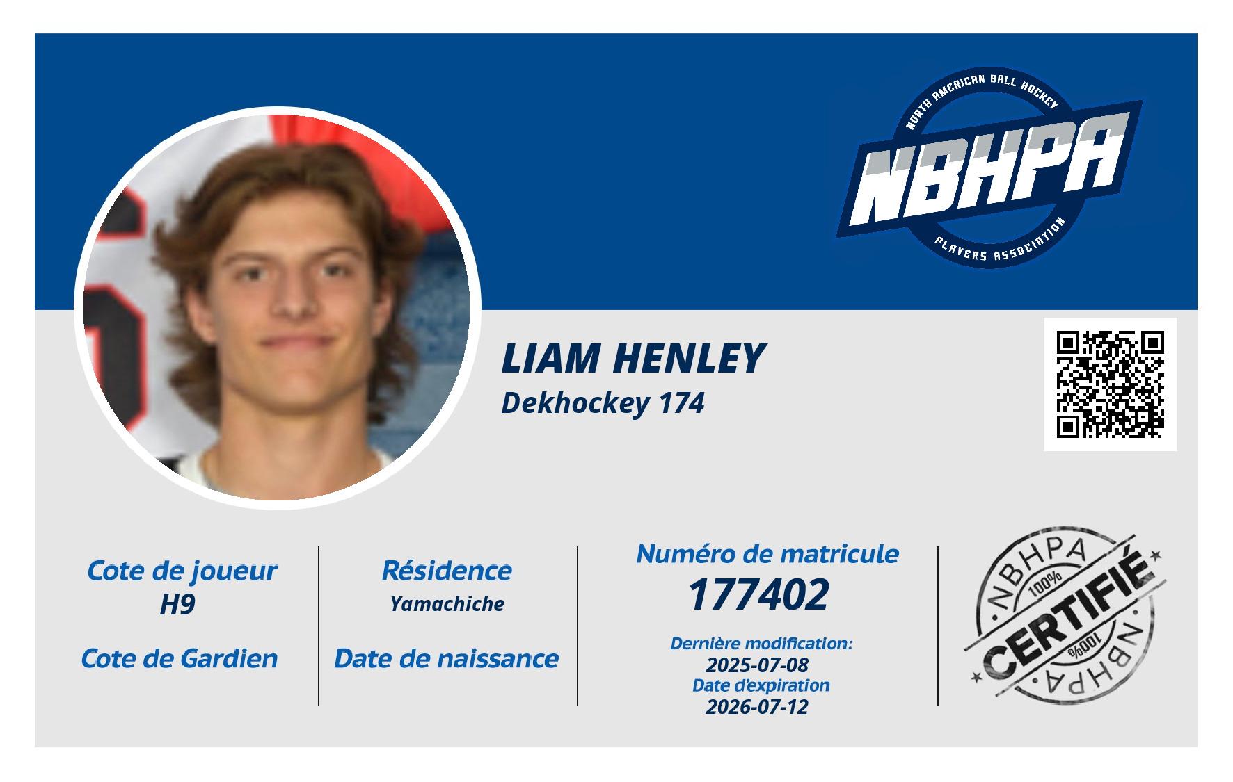 Liam Henley