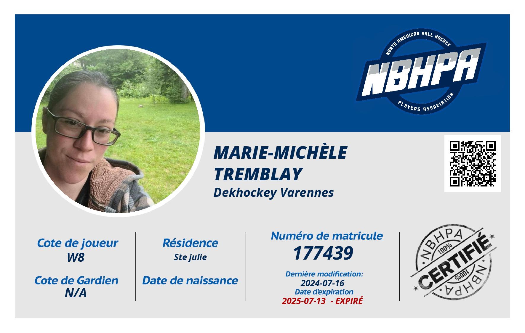 Marie-Michèle Tremblay