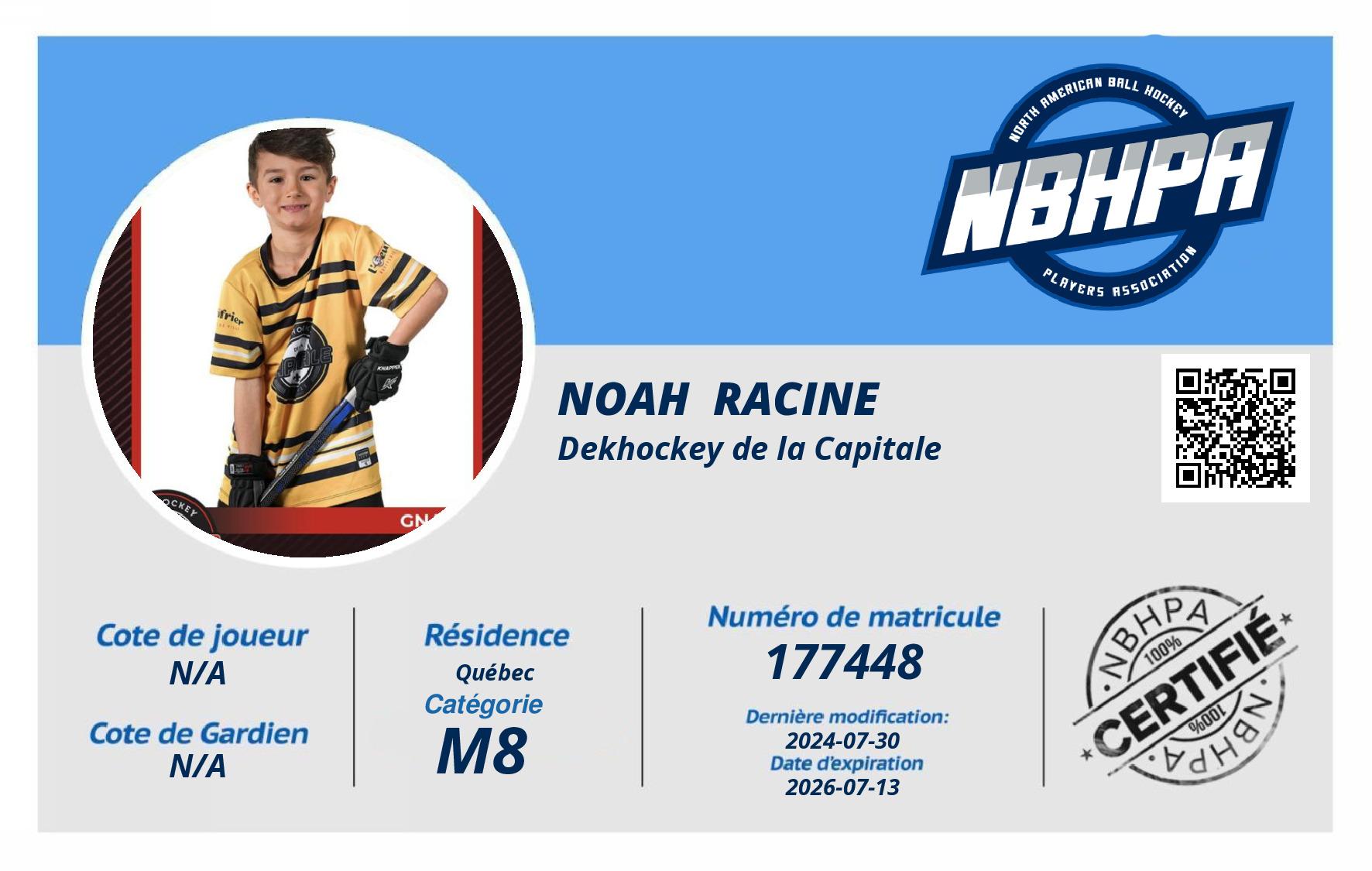 Noah  Racine 