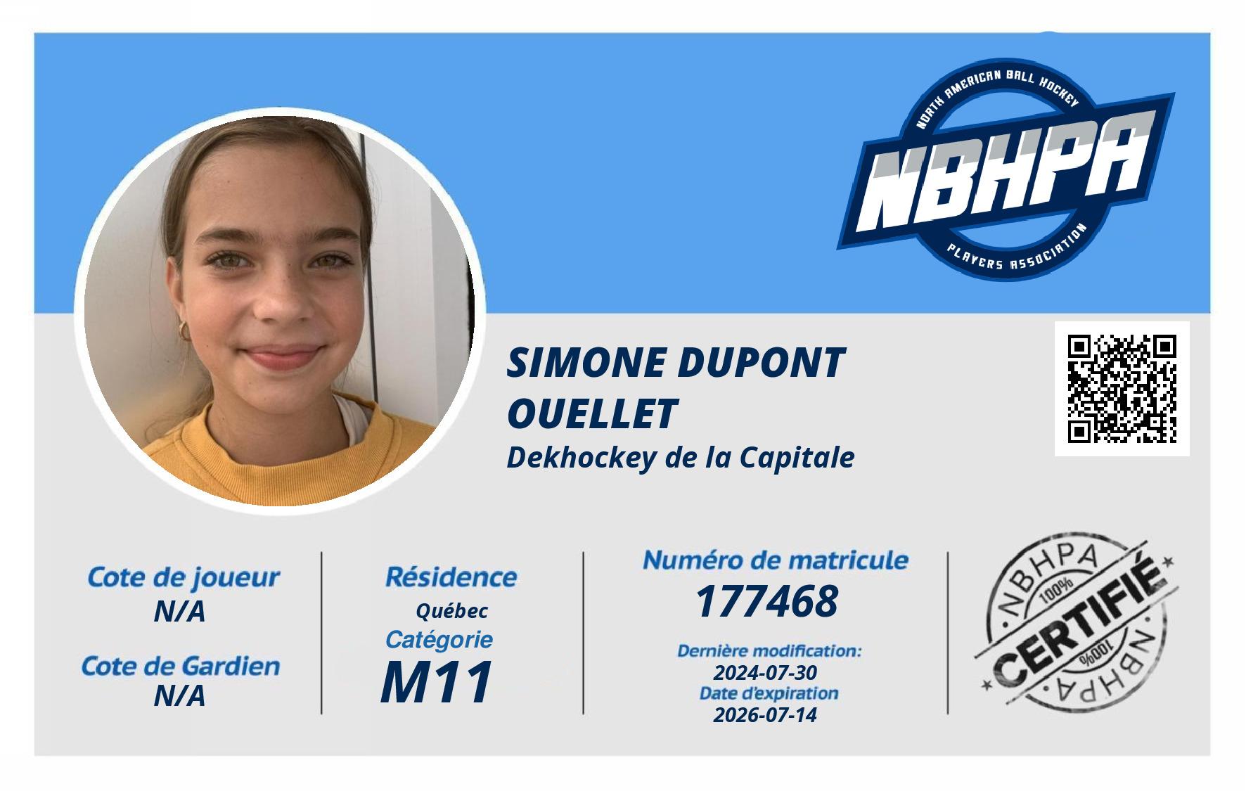 Simone Dupont Ouellet