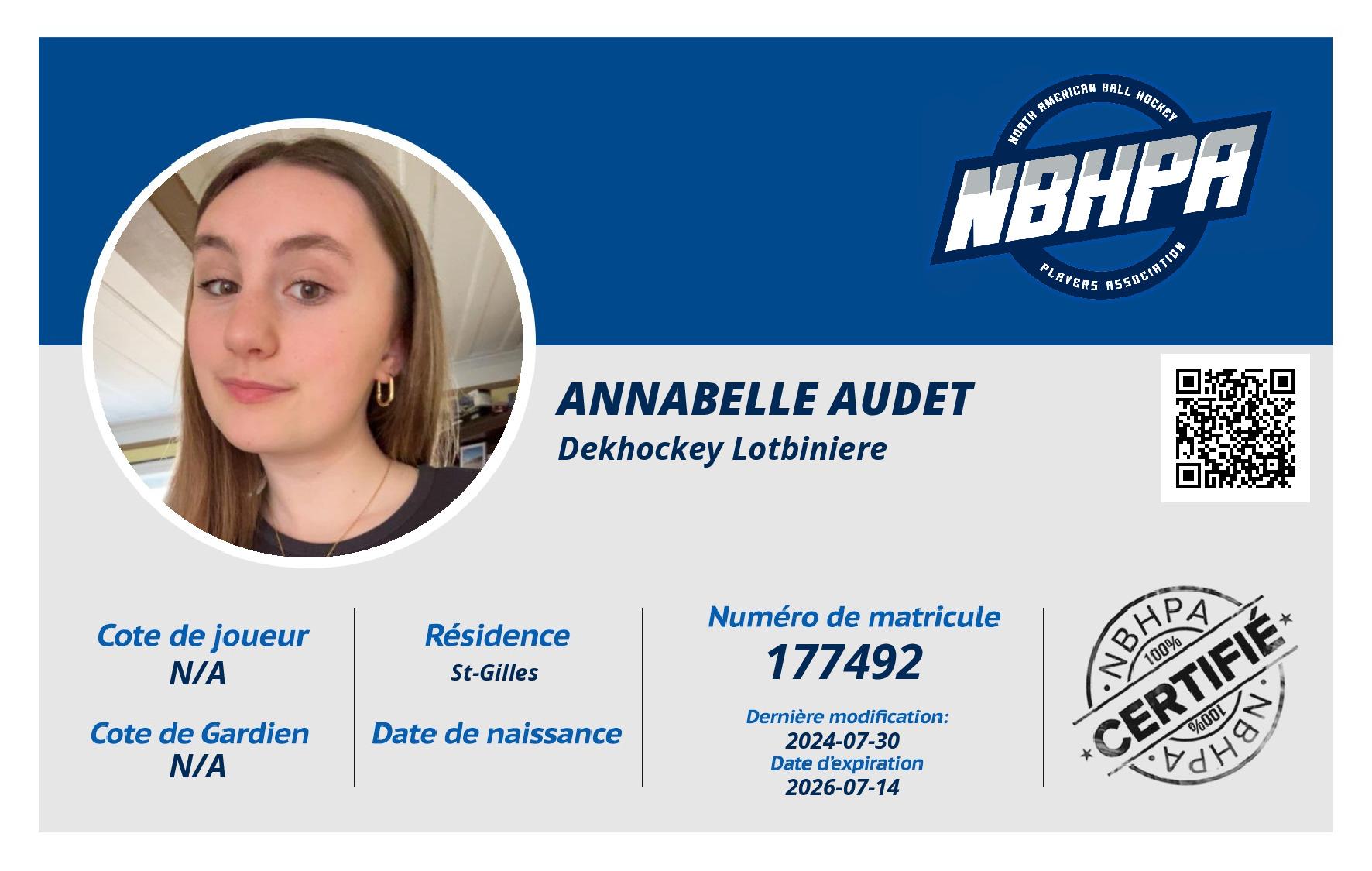 Annabelle Audet