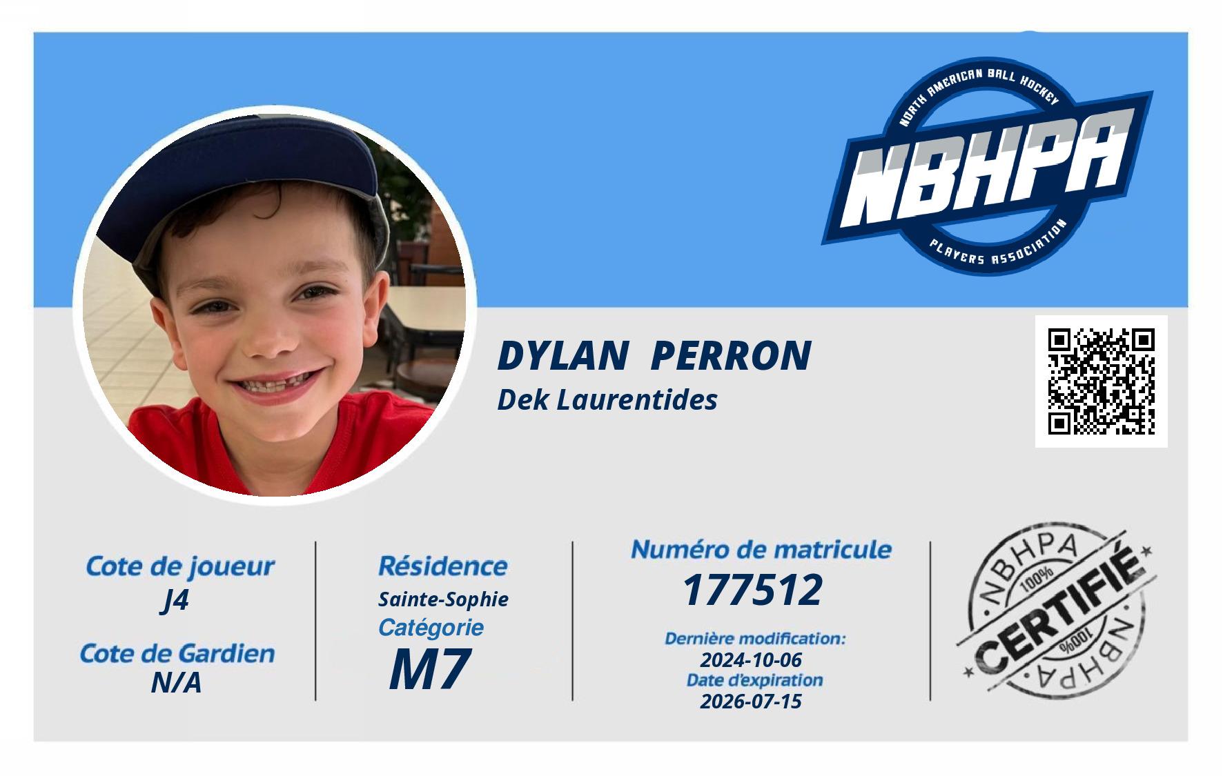 Dylan  Perron