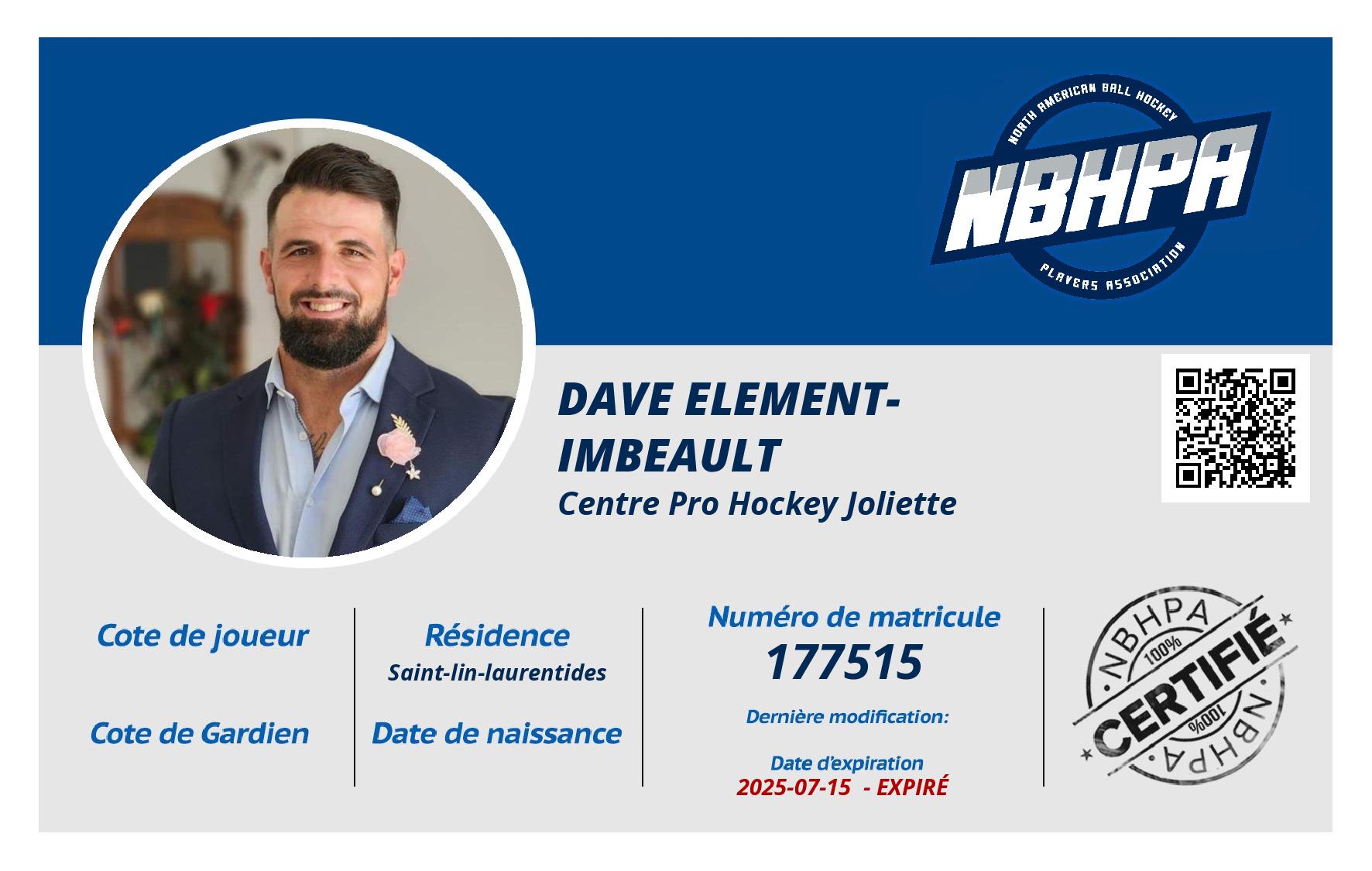 DAVE Element-IMBEAULT