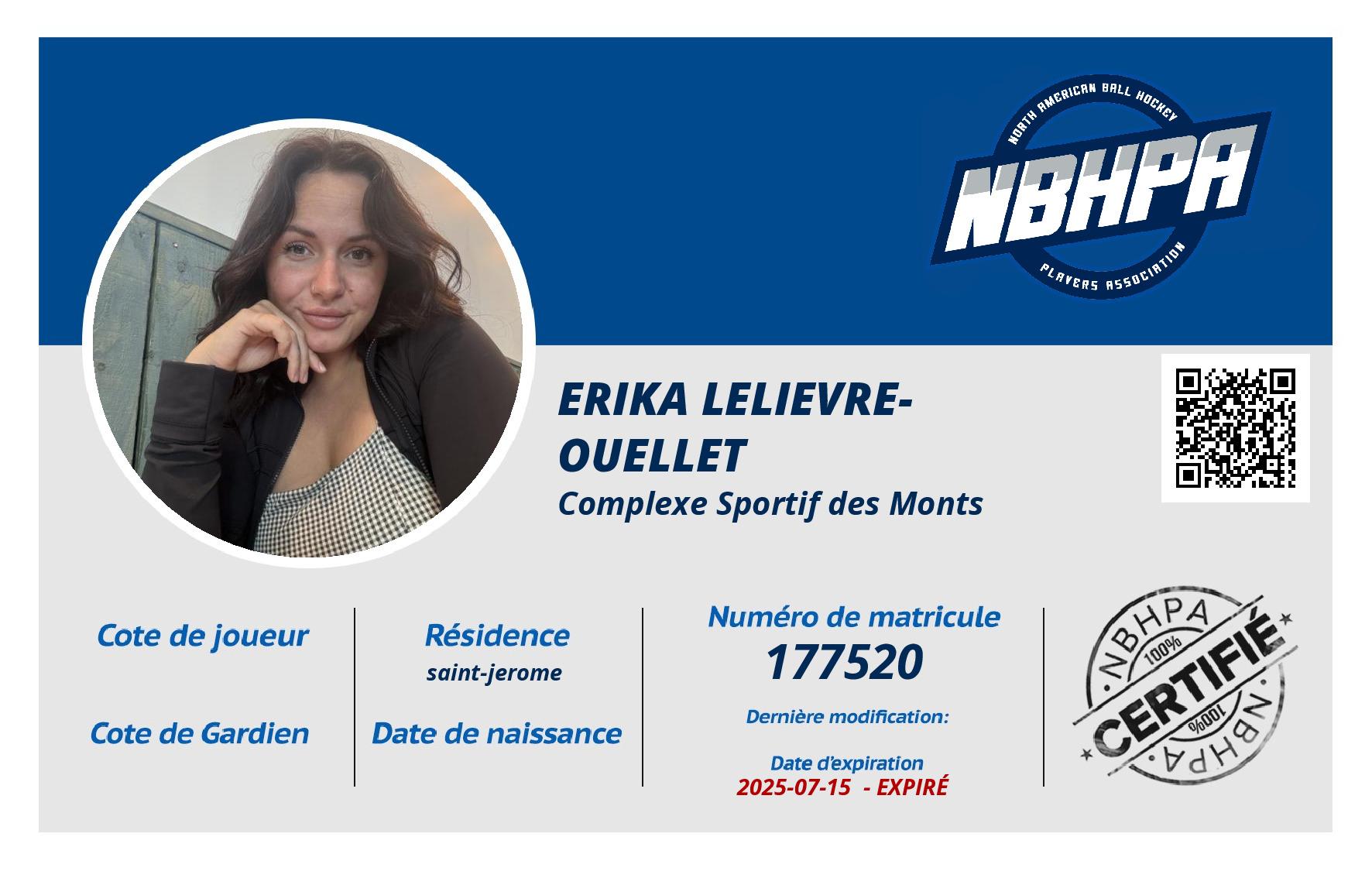 Erika lelievre-ouellet