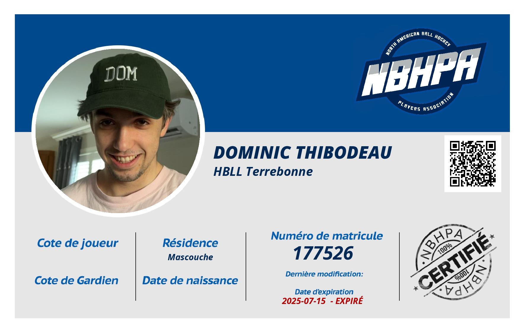 Dominic Thibodeau