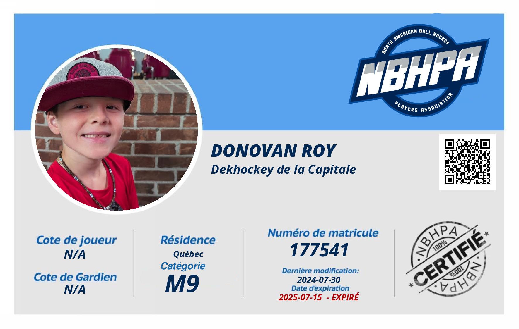 Donovan Roy