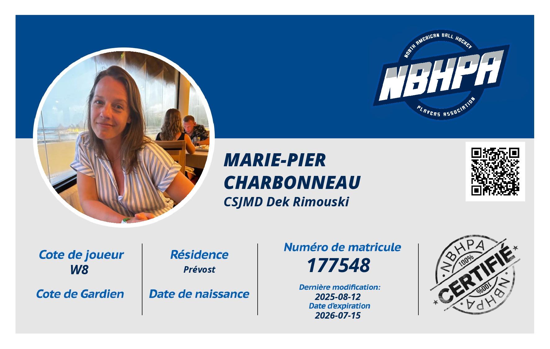 Marie-Pier Charbonneau