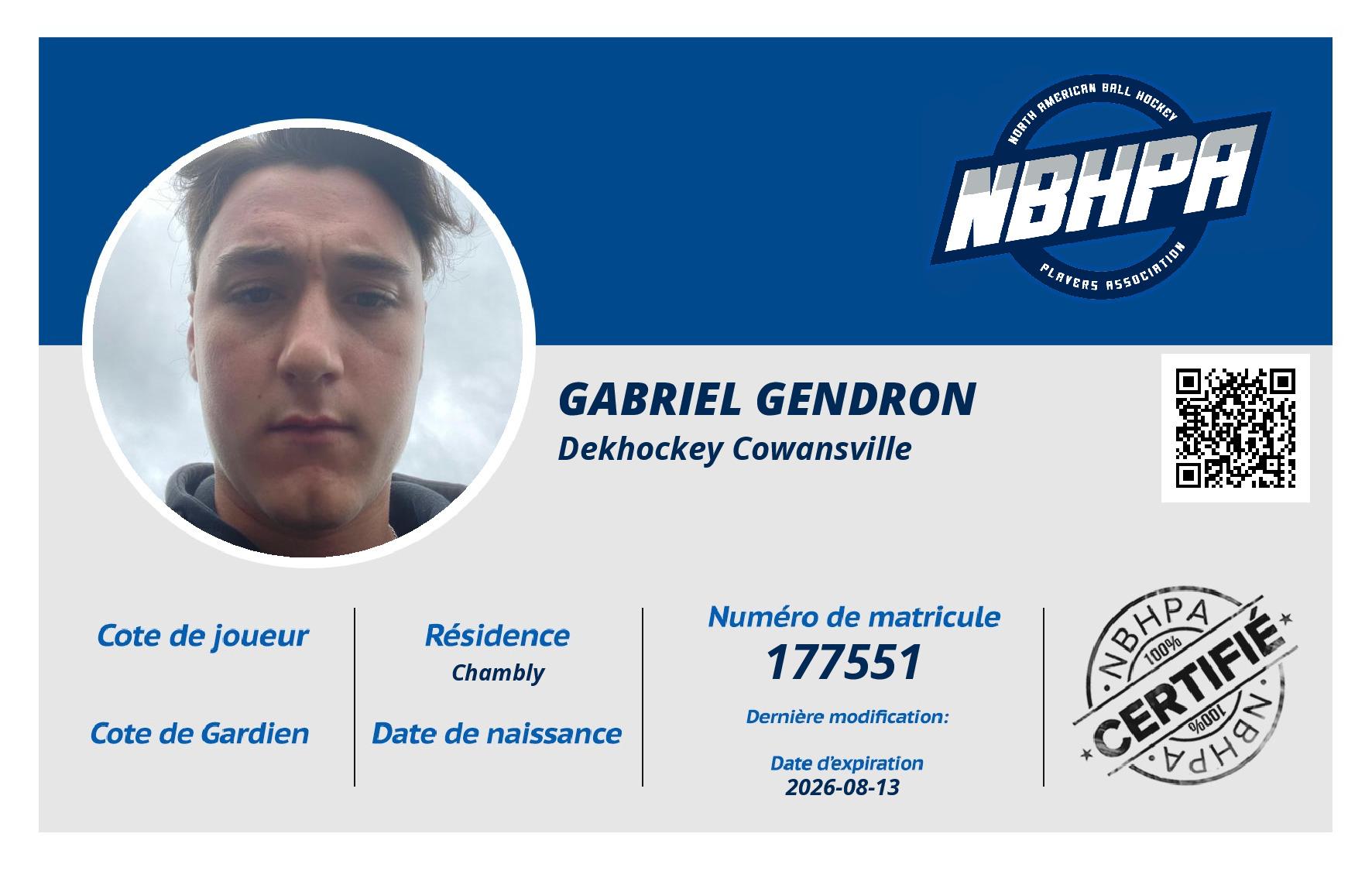 Gabriel Gendron