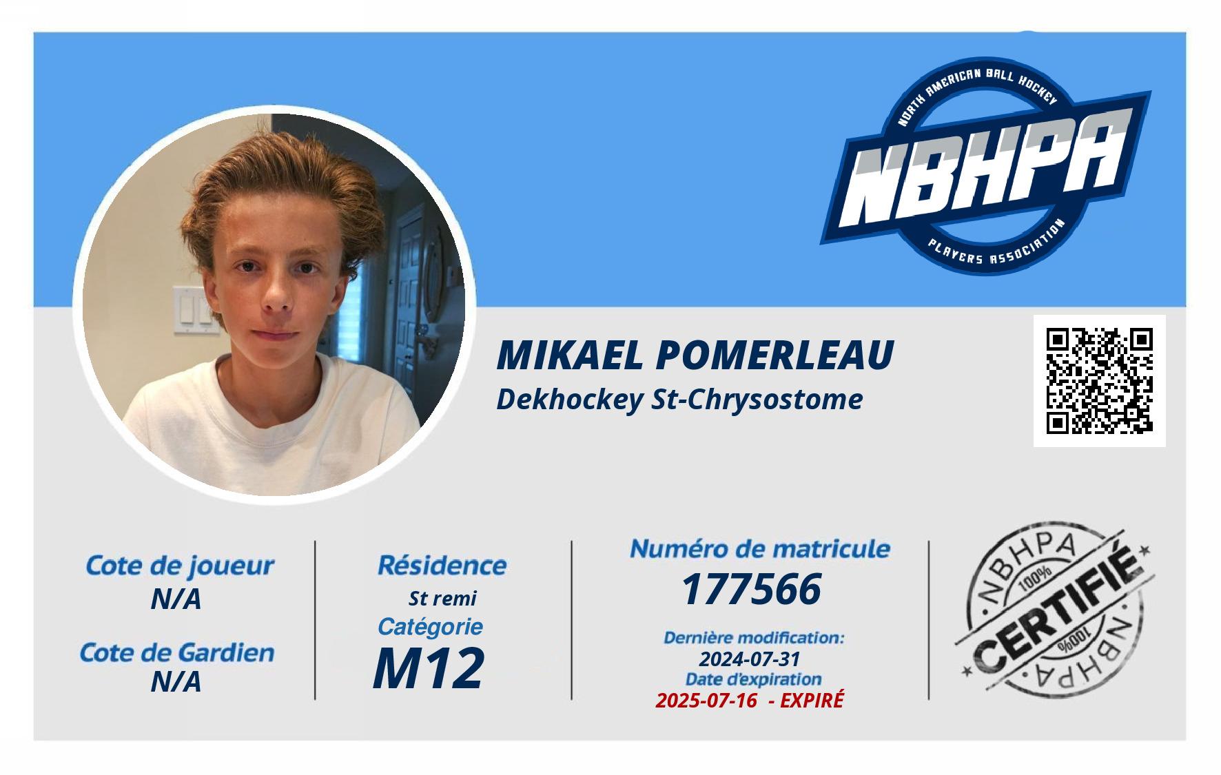 Mikael Pomerleau