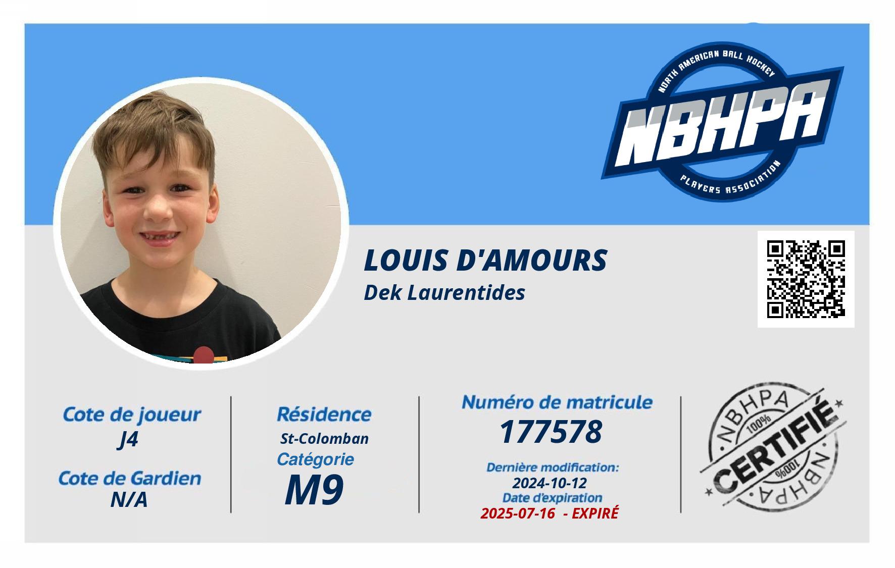 Louis D'Amours