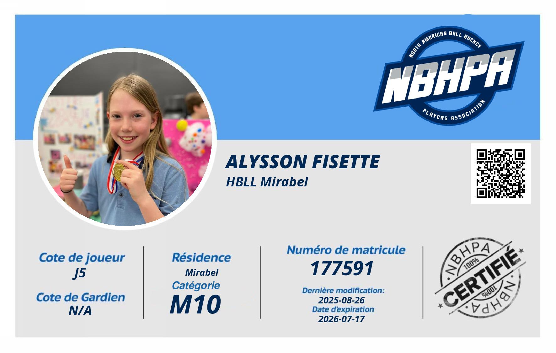 Alysson Fisette