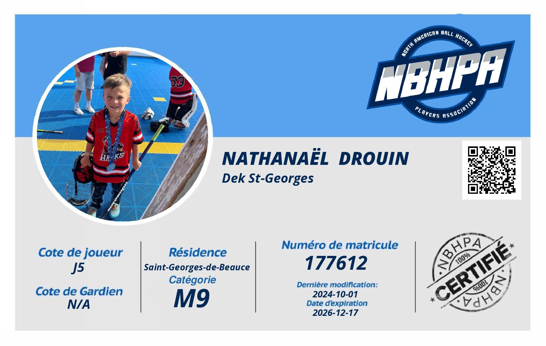 Nathanaël  Drouin