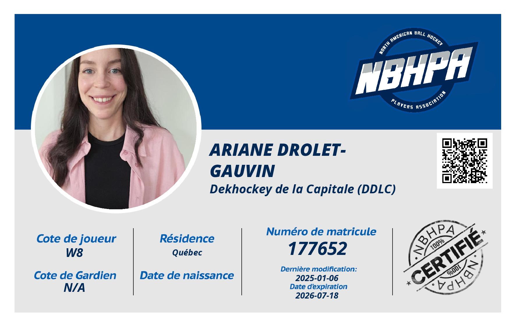 Ariane Drolet-Gauvin