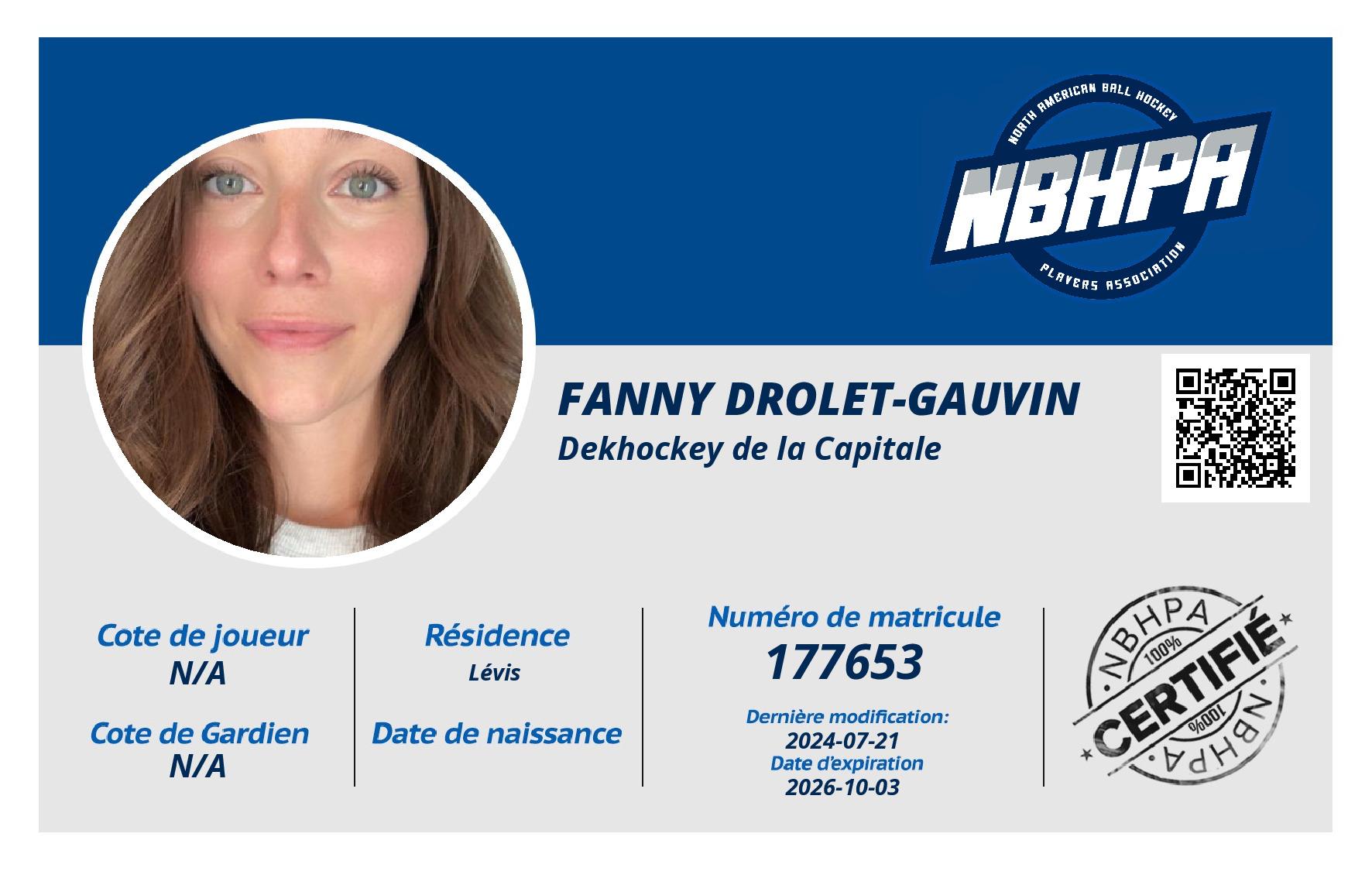Fanny Drolet-Gauvin