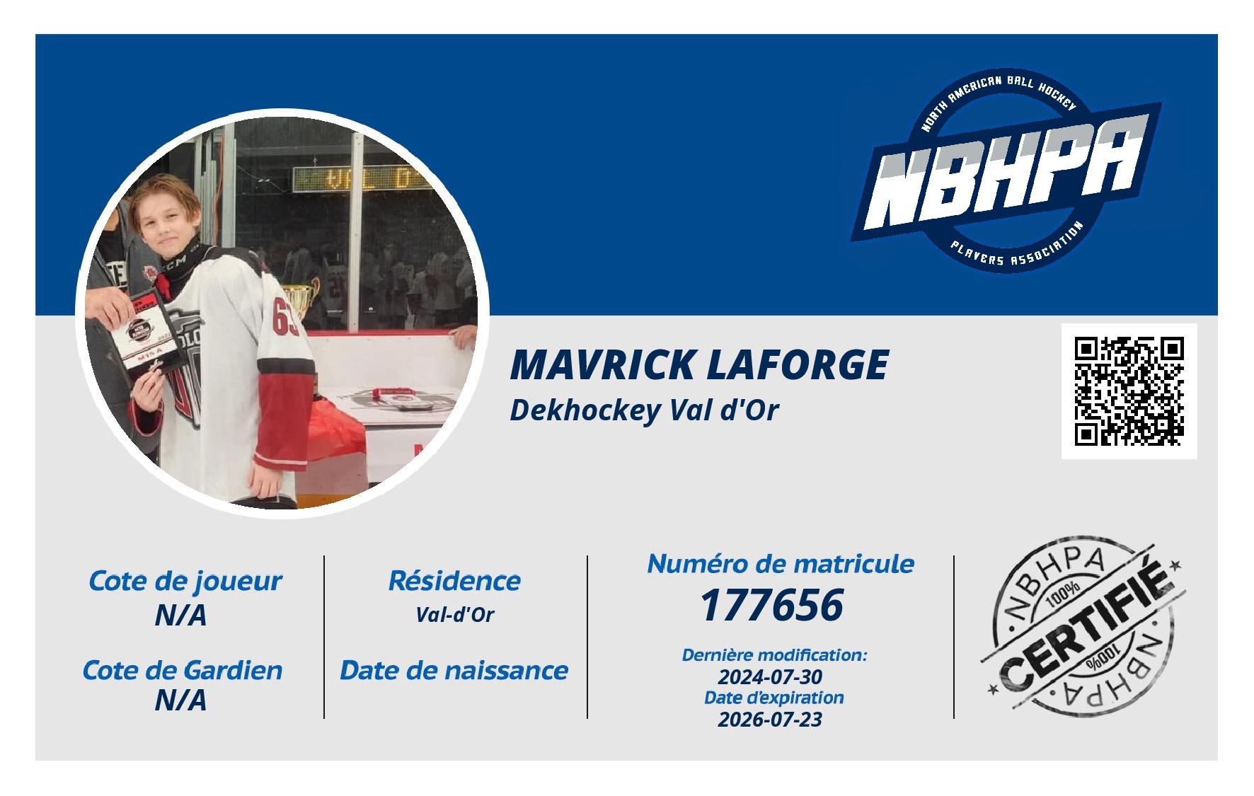 Mavrick Laforge