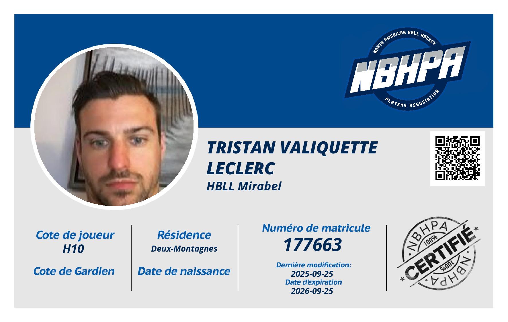 tristan Valiquette Leclerc