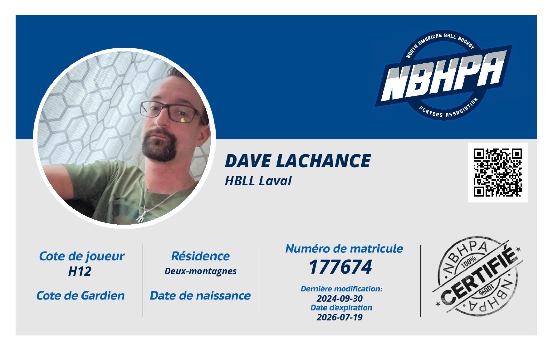 Dave Lachance