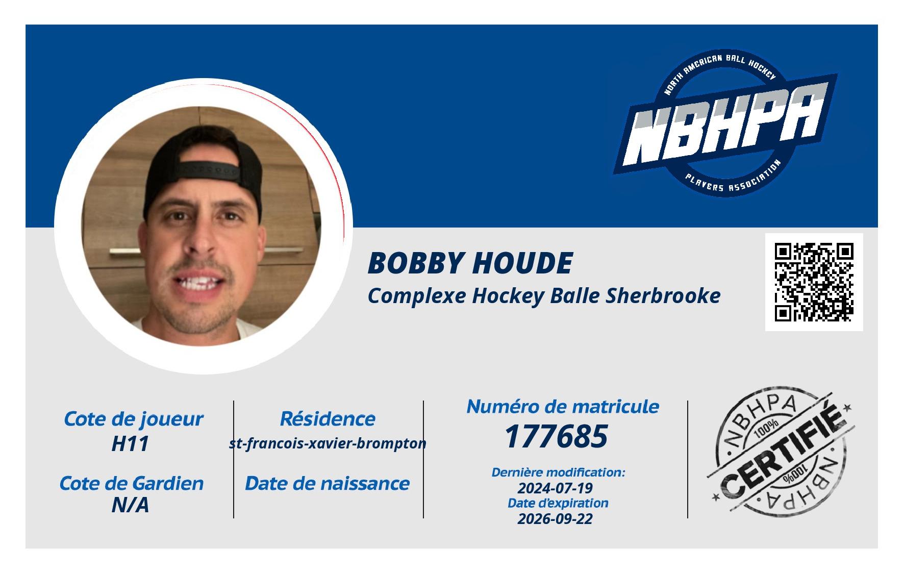 bobby houde