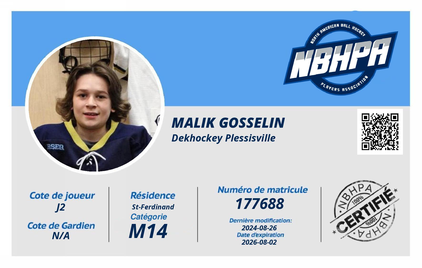 Malik Gosselin