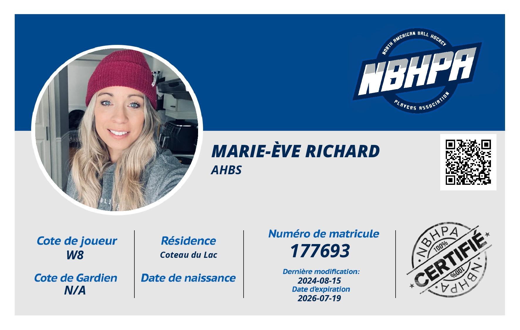 Marie-Ève Richard