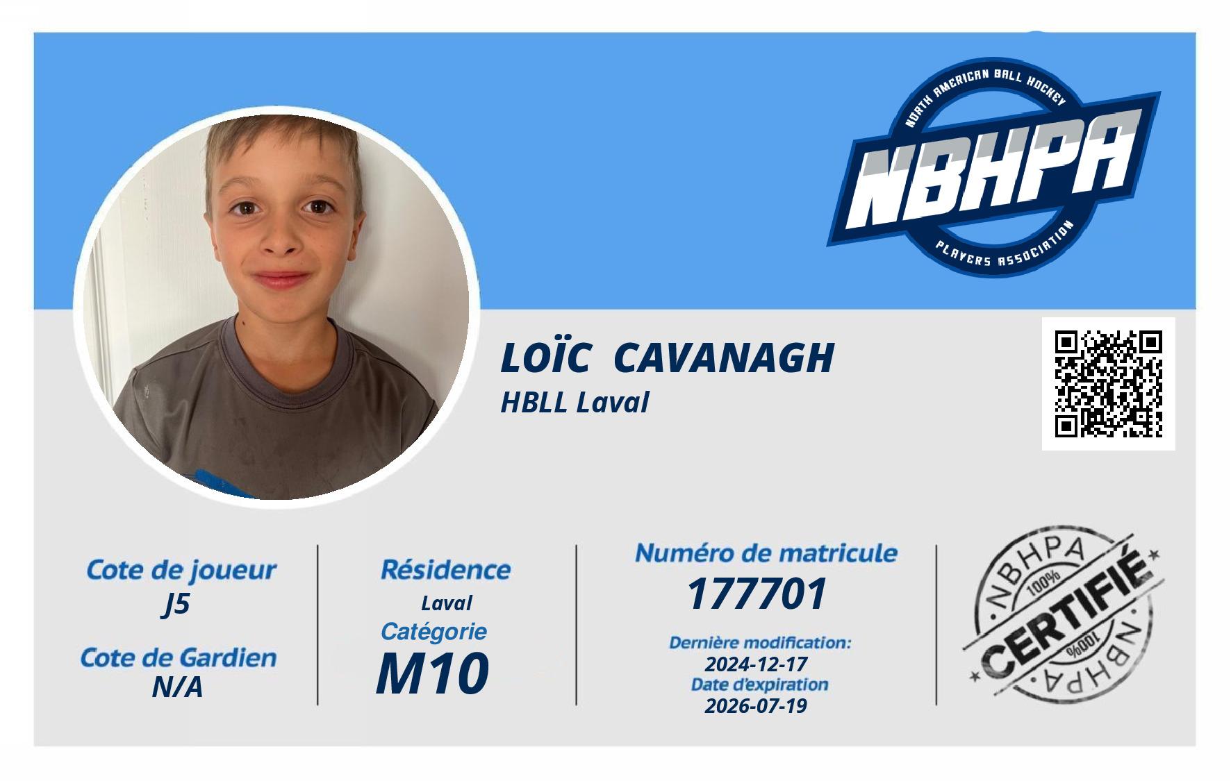 Loïc  Cavanagh