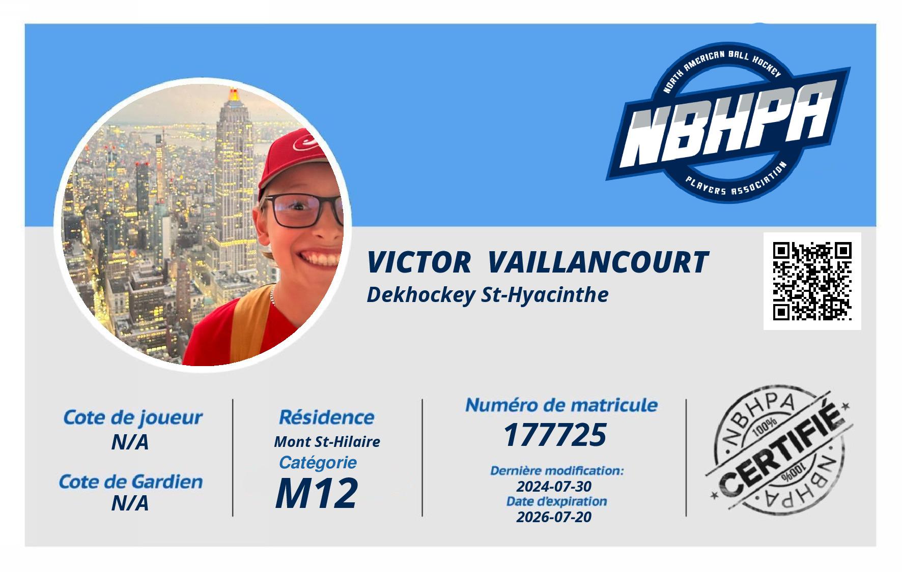 Victor  Vaillancourt 