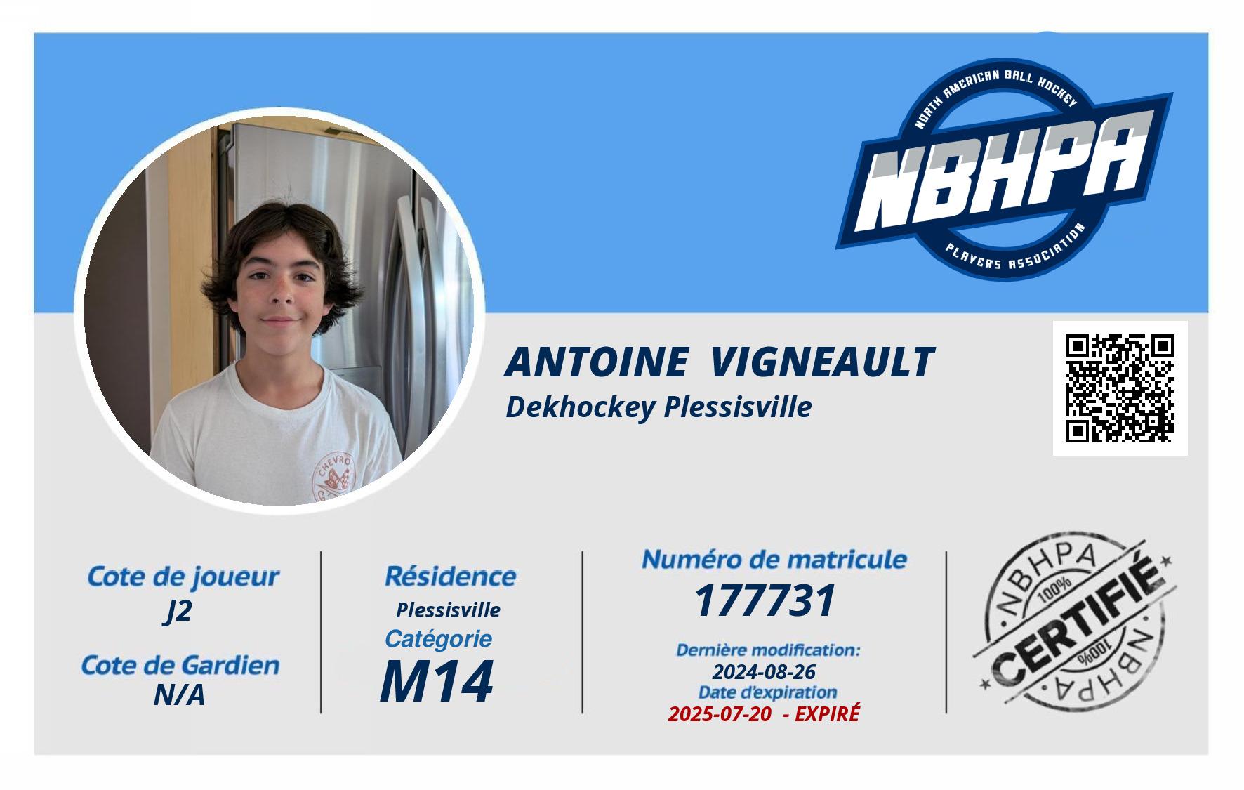 Antoine  Vigneault 