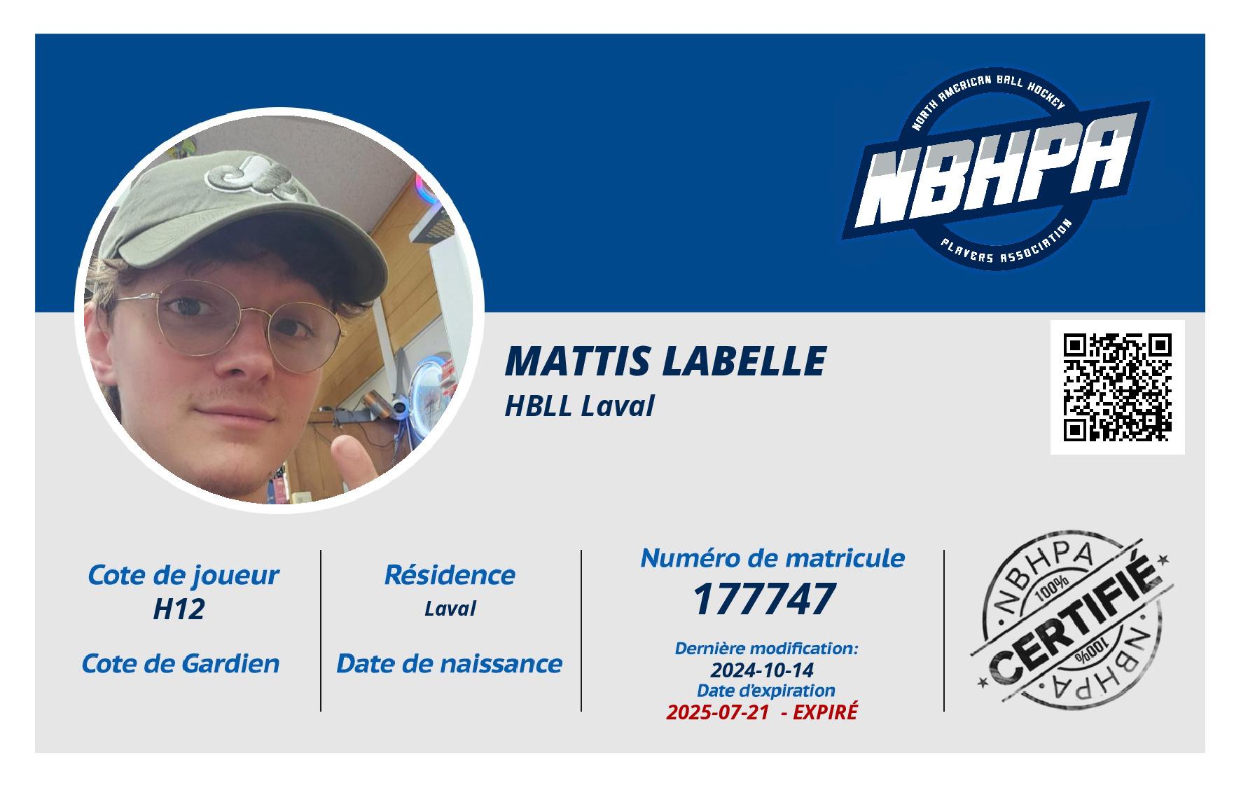 Mattis Labelle