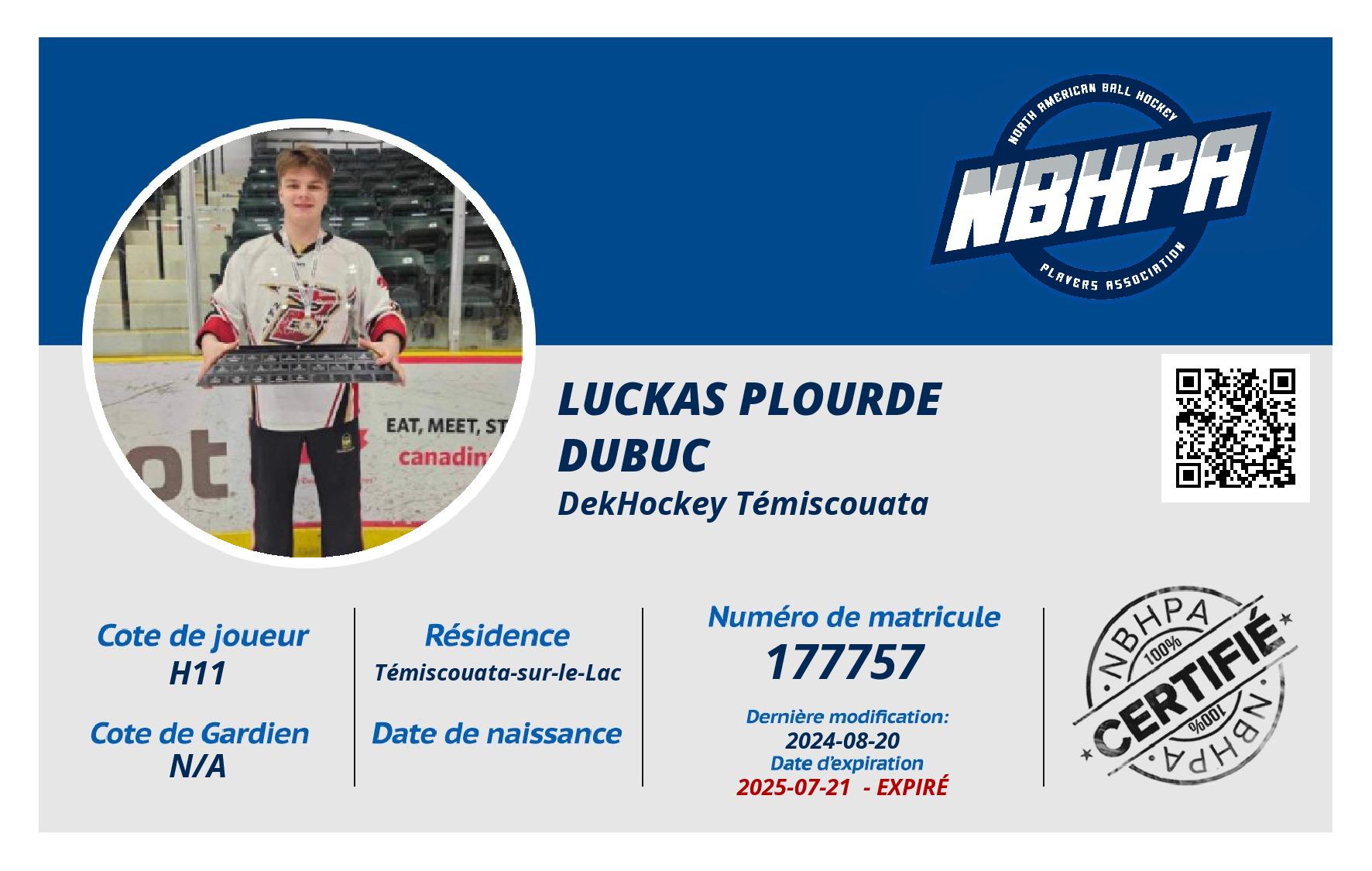 Luckas Plourde Dubuc