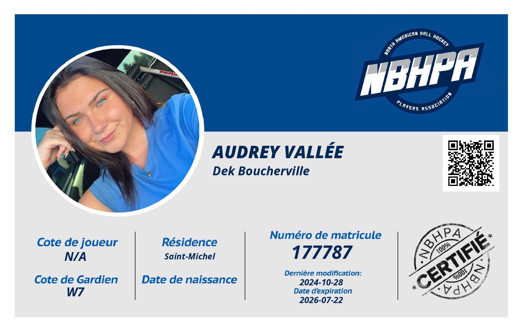 Audrey Vallée