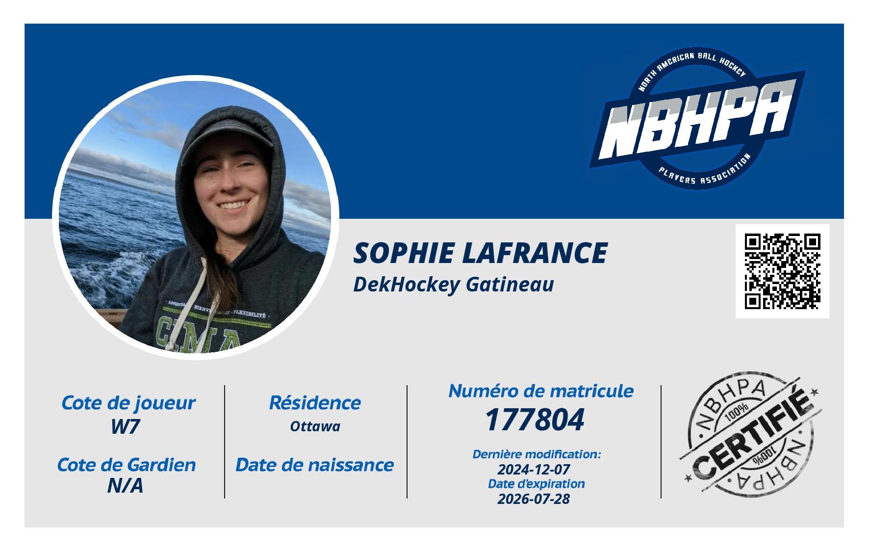 Sophie Lafrance
