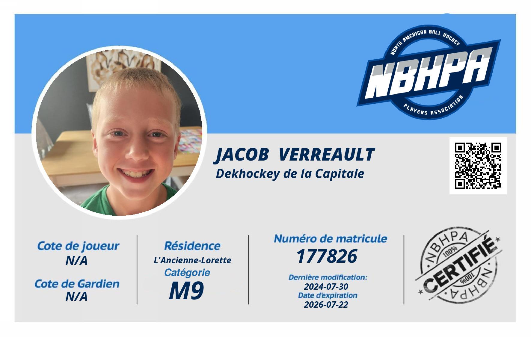 Jacob  Verreault 